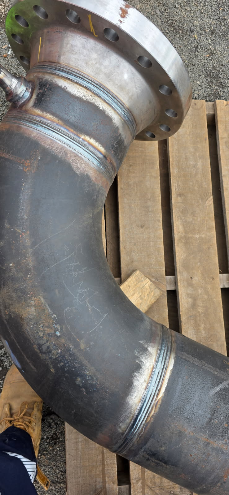 Weld quality close-up