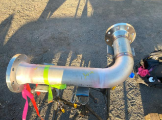 Elbow spool fabrication